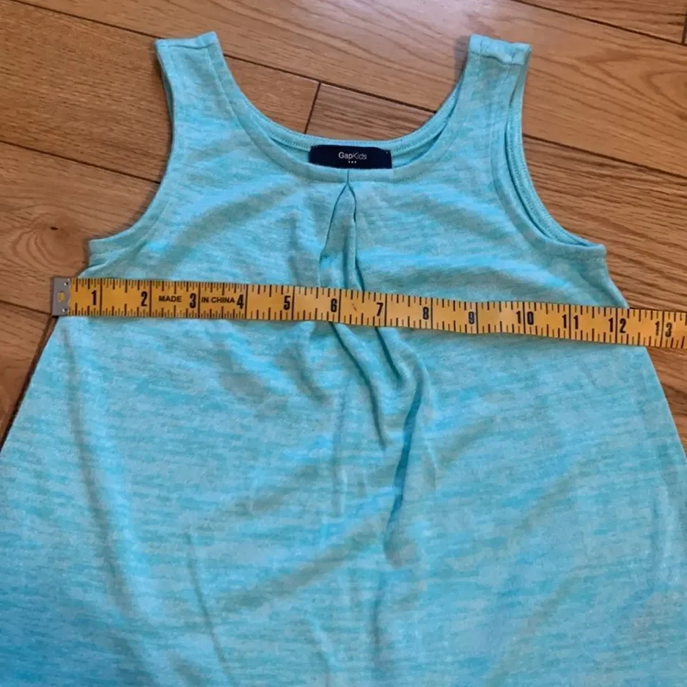*LAST CHANCE*  Gap knit tank girls size xs blue flowy Gap Kids